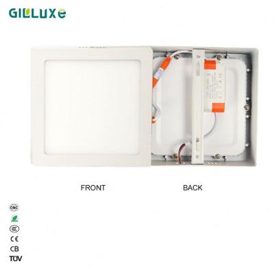 중국 12W Slim Square Led Unlimited Outdoor Panel Light Lighting Multi-directional With Sensor 판매용