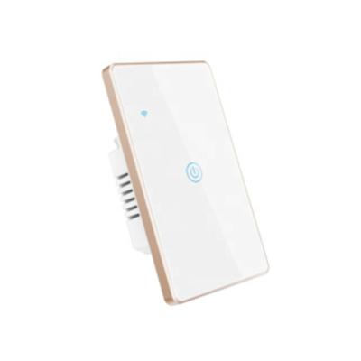 China US Standard Design 1 Band New Tuya Smart Mini Wall Switch Voice Control Support Zigbee Switch 118* 72 * 35mm for sale