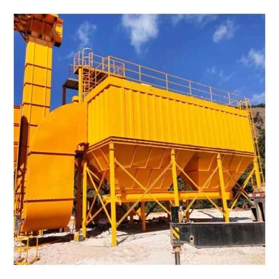 China Industrial Building Material Shops Cast Iron Kiln Cement Silo Bag House Dust Collector Extractor Equipment With Cyclone for sale