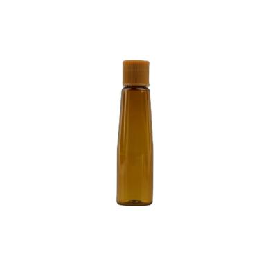 China Factory Wholesale 20ml Transparent PET Tobacco Smoking Smoke Brown Screen Printing Plastic Bottle Customized 10,000 Pcs ZLV for sale