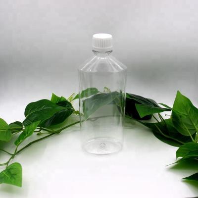 China Hot Sales 500ml Beverage Pet Liquid Drinking Flat Plastic Water Bottle for sale