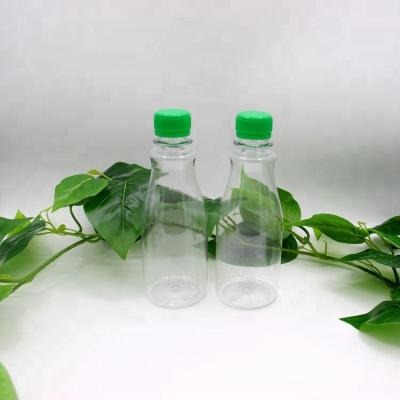 China Hot Sales Clear Cheap Plastic 250ml Pet Drinking Water Bottle Beverage For Juice for sale