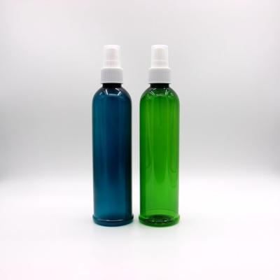 China High Quality 250ML Personal Care Colorful Cosmetic Pet Perfume Plastic Water Sprayer Bottle for sale