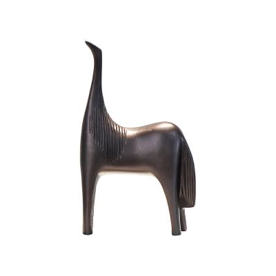 China Europe Modern Simple Resin Horse Sculpture Room Animal Decoration for sale