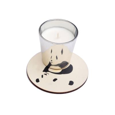 China Art Candle Private Label Household Incense Essential Oil Aromatherapy Tray Candle Cup Smokeless Scented Gift Box Scented Candle for sale