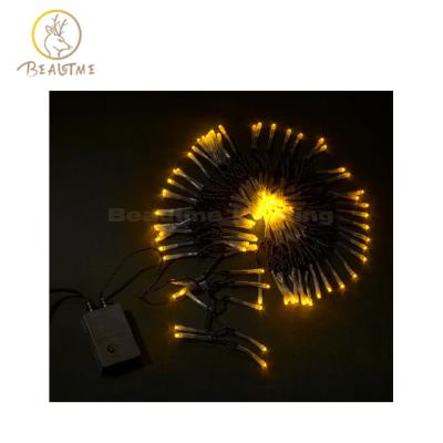 China 16.4ft Theme Park Twinkle 120leds String Lights With 8 Functions Controller Christmas Festival Garden Street Used IP44 110V/220V for sale