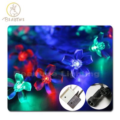 China Outdoor LANDSCAPE warmwhite LED string lights 8 models wedding outdoor led lighting lights Christmas decoration IP44 waterproof for sale