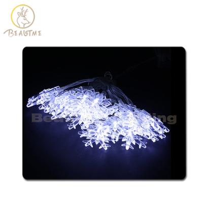 China LED String Light 10m 120leds Snowflake Snowflake Light Led String Lights Outdoor In Waterproof Holiday Lighting Christmas Tree Decoration for sale