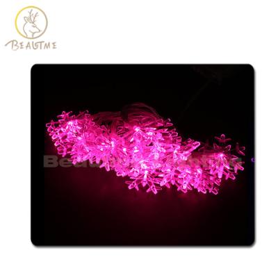 China Best Quality LANDSCAPE Led String Lights Wedding Outdoor Led String Lights Decoration LED Christmas Snowflake Garland Light for sale