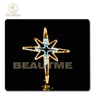 China Commercial Use IP67 AC110V 39inch Christmas Pattern Light Star Led Pattern Light Holiday Lighting Decoration Garden Street Road Mall Shopping for sale