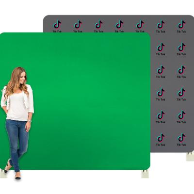 China SOLID COLOR factory direct cheap flat OEM printing backdrop green custom background for sale