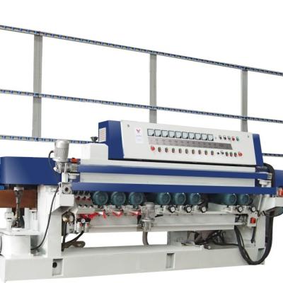 China Factory YH9-11B 11 Motors Straight Line Glass Beveling Machine Manual Type for sale