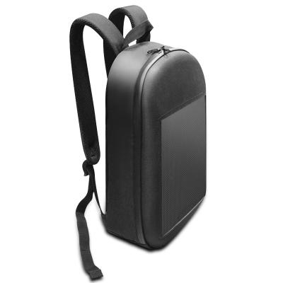 China Polyester Waterproof Bagpack Business Travel Waterproof Usb Charging Smart LED Backpack Wifi Led Bags for sale