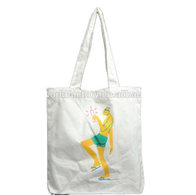 China Wholesale Tote Bag Cotton Canvas Full Color Printing Tote Bag for sale