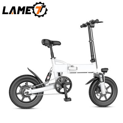 China Aluminum Alloy Shimano 7-Speed ​​MTB Foldable Fat Tire E Bike Snow Cruiser E Bike 20 Inch 48V City Step Folding Fat Tire Bike Electric Bicycle for sale