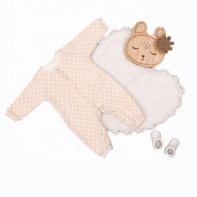 China 100% Cotton Organic Custom Fashion Baby Bodysuits 100% Cotton Color Casual Overalls for sale