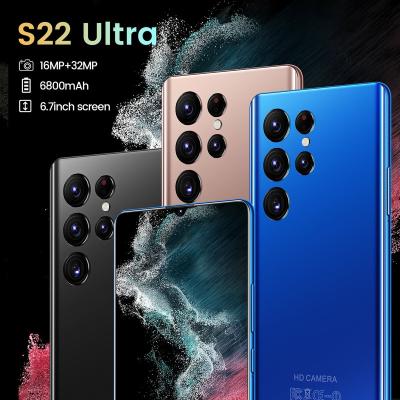 China Dual SIM Card Original Global Smartphone Version S22ultra 16+512gb Cell Phones With Stylus Opened Dual Sim Cellphones for sale