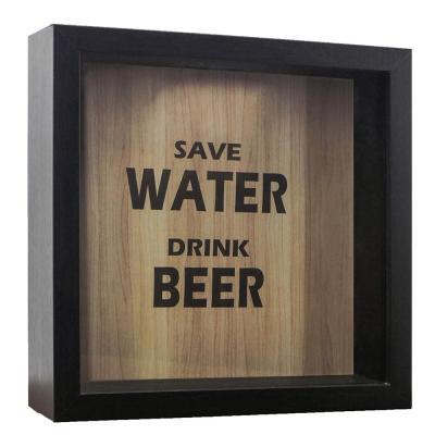 China Viable Beer Shade Box Bottle Beer Collector Top Loading Rack for sale