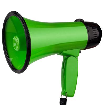 China Portable Wireless Megaphone Bullhorn Voice and Siren Modes/20 Watt Power Megaphone Speaker Alarm with Volume Control for sale