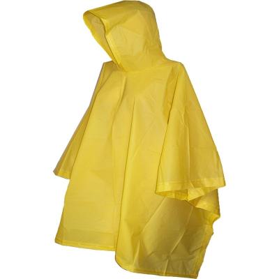 China Custom logo camping party raincoat outdoor rainproof EVA raincoat adult poncho material reusable lightweight thick emergency bachelor singlet for sale