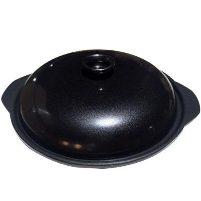 China Hotel Die Casting Cooking Pot Cast Iron Pots And Pans Cookware Aluminum Nonstick Set Divided Stock Pot for sale