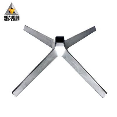 China Aluminum Alloy Factory Price Aluminum Alloy Mold Office Chair Leg Mold For Furniture Base Bracket Making for sale