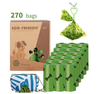 China Wholesale Stocked Scented Compostible Waste Eco Friendly Biodegradable Dog Poop Bags for sale