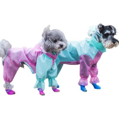 China Viable The Dog Waterproof Face Quilted Raincoat Jacket Coat For Large Dogs for sale