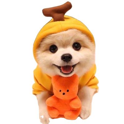 China Sustainable Custom Fashion Luxurious Stylish Cartoon Drawstring Grooming Hoodi Hoodie For Pet Pets Dog Kids for sale