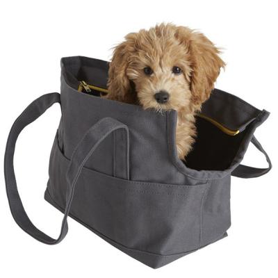 China Hot Selling Personalized Single Shoulder Expandable Soft Sided Travel Products Design Portable Pet Carrier Bag for sale