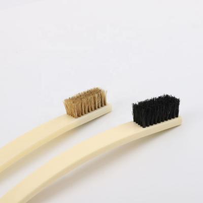 China High Quality Household Hand Small Toothbrush Cleaning Brush Horse Hair Cleaning Brush for sale