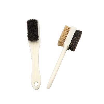 China Multi-Functional Long Handle Shoe Brush Dual Stocked Side Cleaning Brush for sale