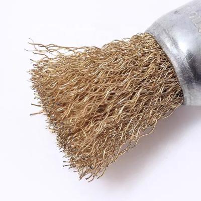 China China Manufacturer Stainless Steel Wire Buffing Pen Polisher and Rust Removal Brush for sale