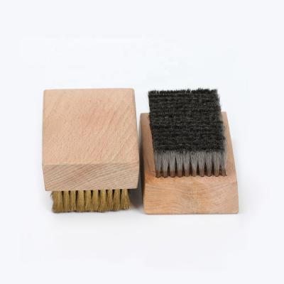 China Brass Polishing Cleaning /Polishing Fuse Brush Wire Brush Cleaning Wood Brocha for sale