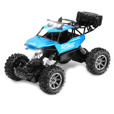 China With Lights Rock Crawler Size 1:10 4WD Big Remote Control Toys 4x4 Drive RC Remote Control Car for sale