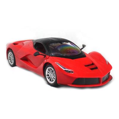 China Peaceful Wi-Fi 2.4GHZ Radio Control Toy Lights Open Doors Toy Lights Open Doors 1:14 RC Car For Kids for sale