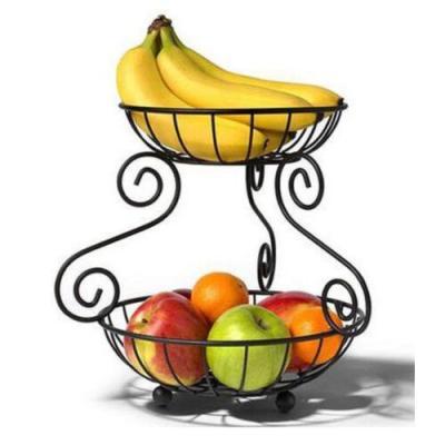 China New Design Stored Decorative Empty Fruit Basket For Fruit Storage for sale