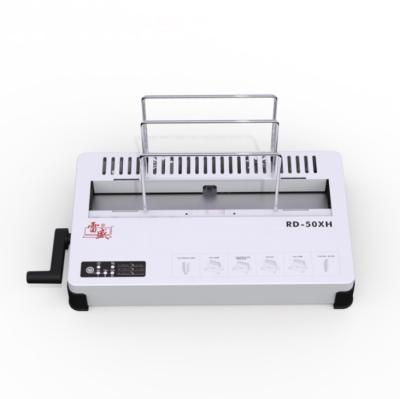 China High Quality Perfect Desktop Electric Hot Melt Glue Book Binding Machine For A3 A4 Paper 380x230x180mm for sale