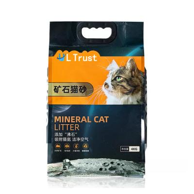 China Professional Viable High Quality Cat Litter Dust Free Activated Carbon Bentonite Cat Litter for sale