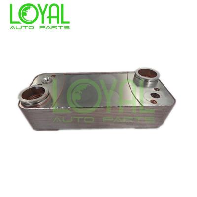 China Stainless Steel Cooling System Parts Truck Stainless Steel Oil Cooler 2155059 1804210 FOR SCANIA TRUCK for sale