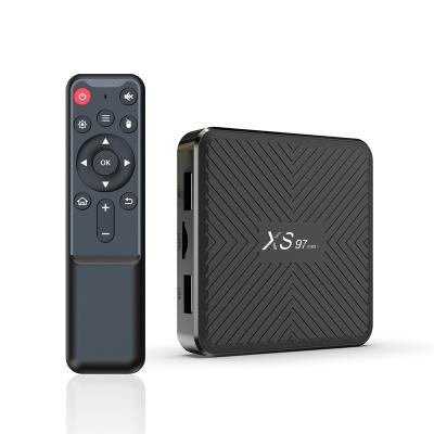 China Android smart tv box 4k Amlogic S905W2 double wifi XS97mini+ USB 2.0 1gb 8GB iptv box Android tvbox stb tv set top box for sale