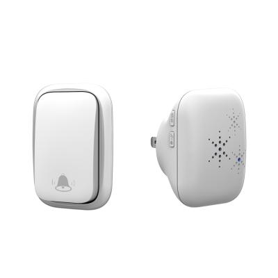 China Contemporary Home Door Bell Remote Waterproof Wireless Doorbell Without Battery for sale