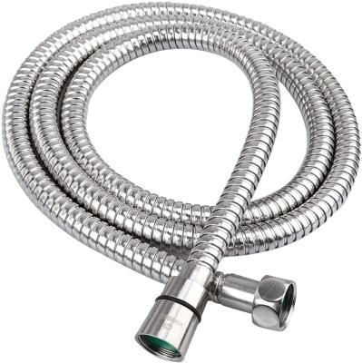 China Modern Hand Held EPDM Stainless Steel Shower Hose Chrome Shower Head Hose With Brass Insert And Nut for sale