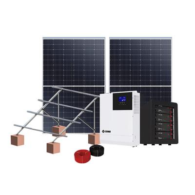 China Full Set 5kw Offgrid Solar Power System Home Solar Power System 1Kw 2kw 3Kw 4kw 6Kw 8Kw For Home for sale