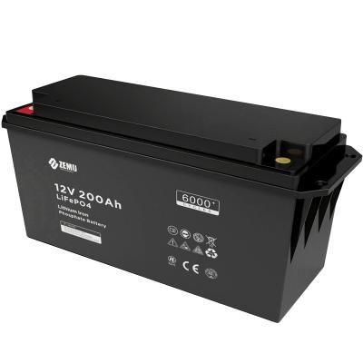 China 24V 200Ah RV Battery Lithium Ion Battery 12v Self Heating Lithium Battery For Solar Power System RV House 200Ah for sale