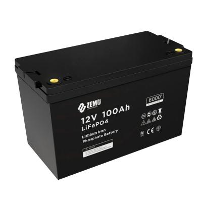 China Hot Selling RV Motorhome Motorhome Caravan Battery 12v100ah Solar Solar Battery 100Ah for sale