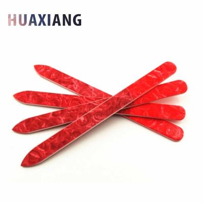 China Crystal Gentle Filing Nail Care or Promotion Red Glass Nail File for Nail Care Girls Gift for sale