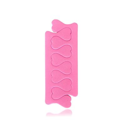 China Nail Salon Maker Disposable Toe Separators Pedicure Bulk Toe Nail Sponge Separator for sale