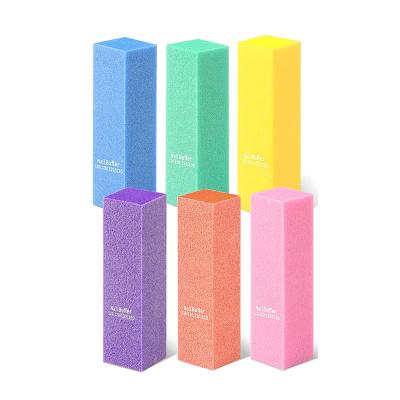 China Colorful Mini EVA Nail Buffer Small Nail File Nail Buffer Blocks for sale