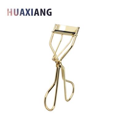 China Hot Selling High Quality Gold Color Eyelash Curler Manicure Stainless Steel Hot Selling Custom Logo With Package for sale